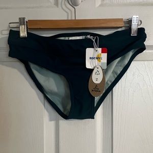 New Prana bikini bottom size small deep teal